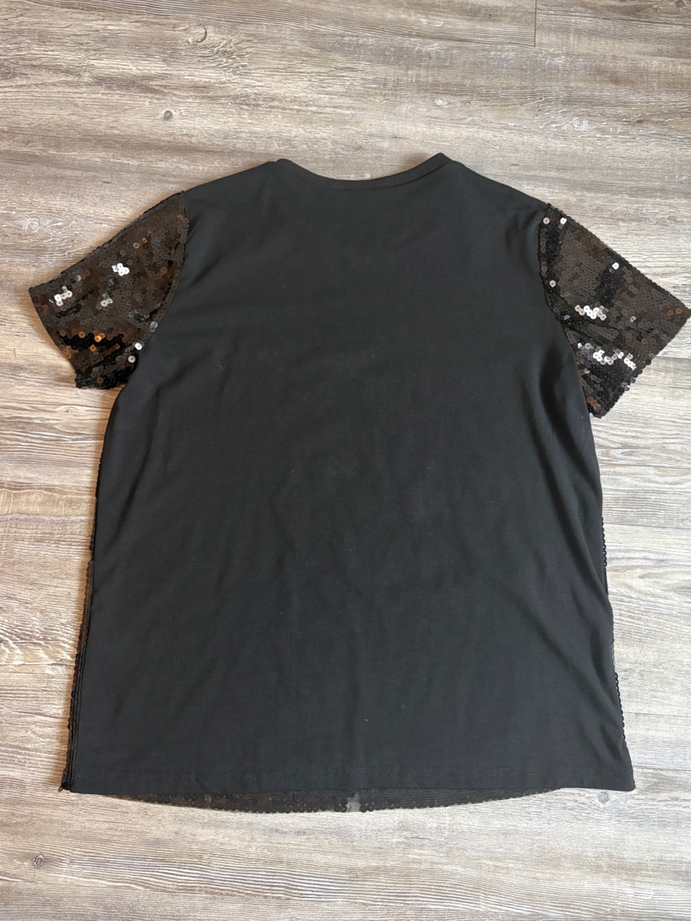Black Sequin "It's My Birthday" Tee - Picture 8 of 9